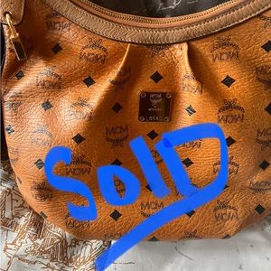 🌟MCM🌟Gently used Viseto Cognac